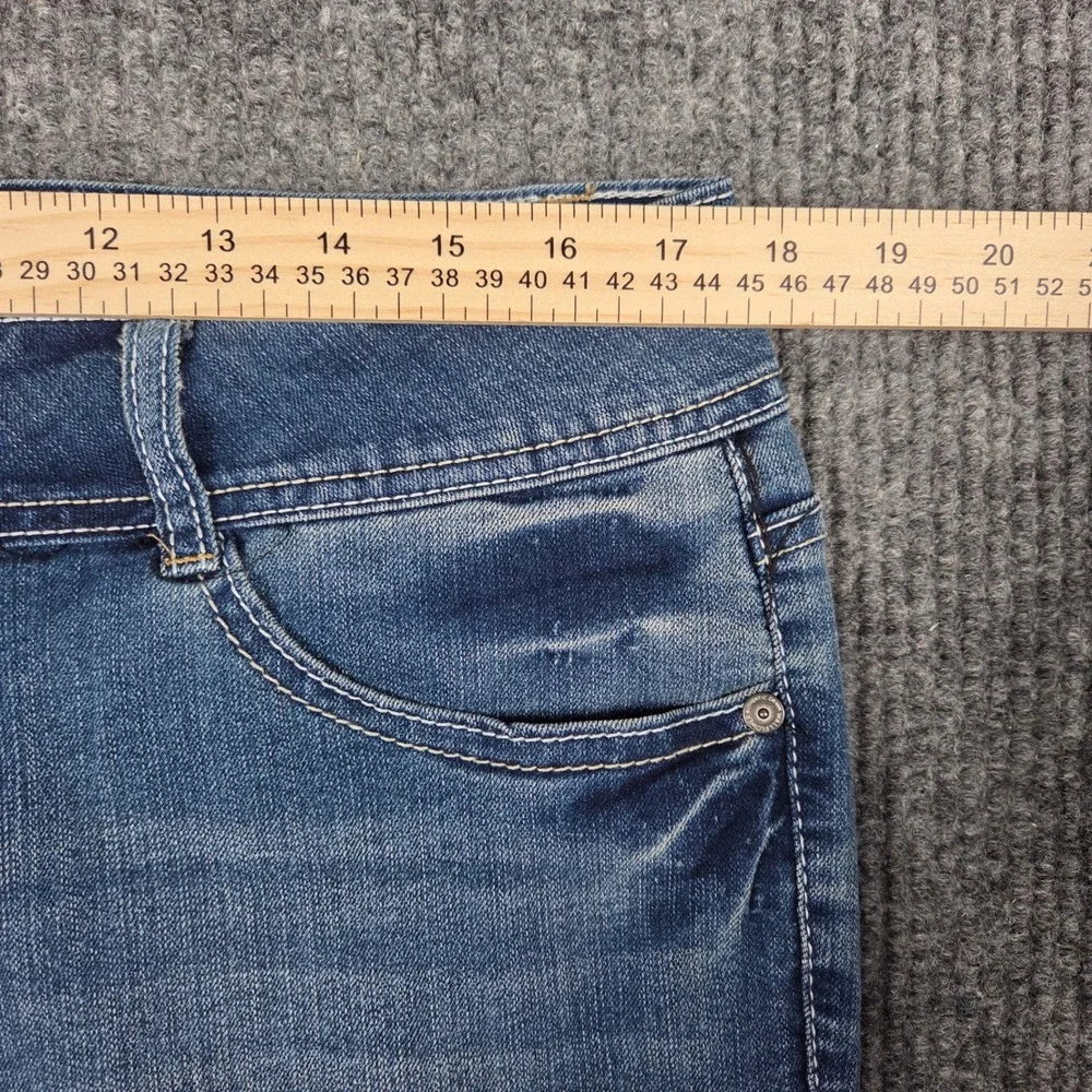 WallFlower‎ Luscious Curvy Bootcut Jeans Medium Wash WBM10427B Womens 15 Reg